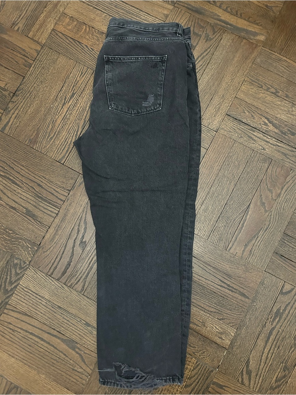 DL1961 Women’s Black Straight Jean